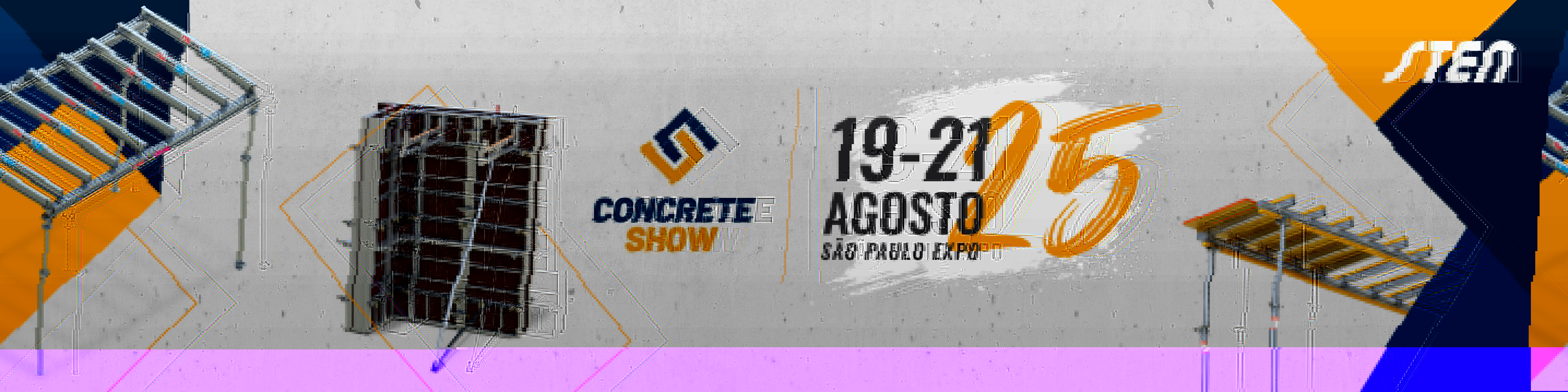 STEN anuncia su participación en Concrete Show South America 2025 en Brasil