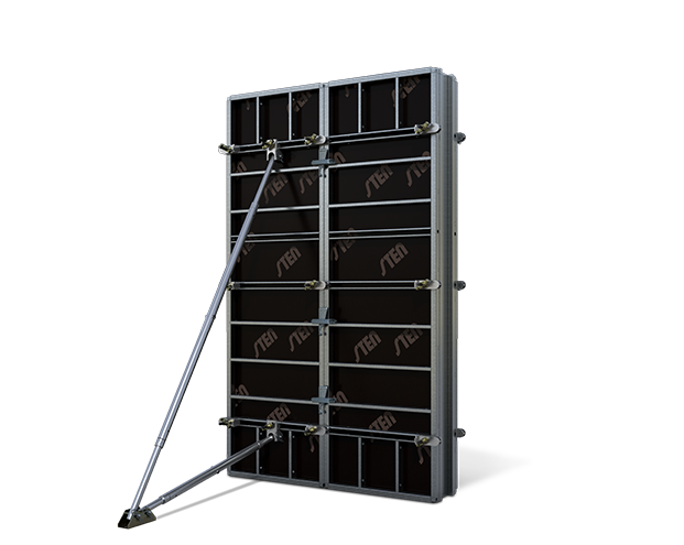 Sistema de encofrado vertical ultraligero y completo para muros y pilares, que se adapta a cualquier geometría y espesor.